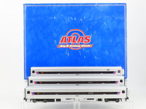 O Gauge 3-Rail Atlas 6215 NJ Transit Comet II Commuter Passenger 3-Car Set
