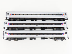 O Gauge 3-Rail Atlas 6215 NJ Transit Comet II Commuter Passenger 3-Car Set