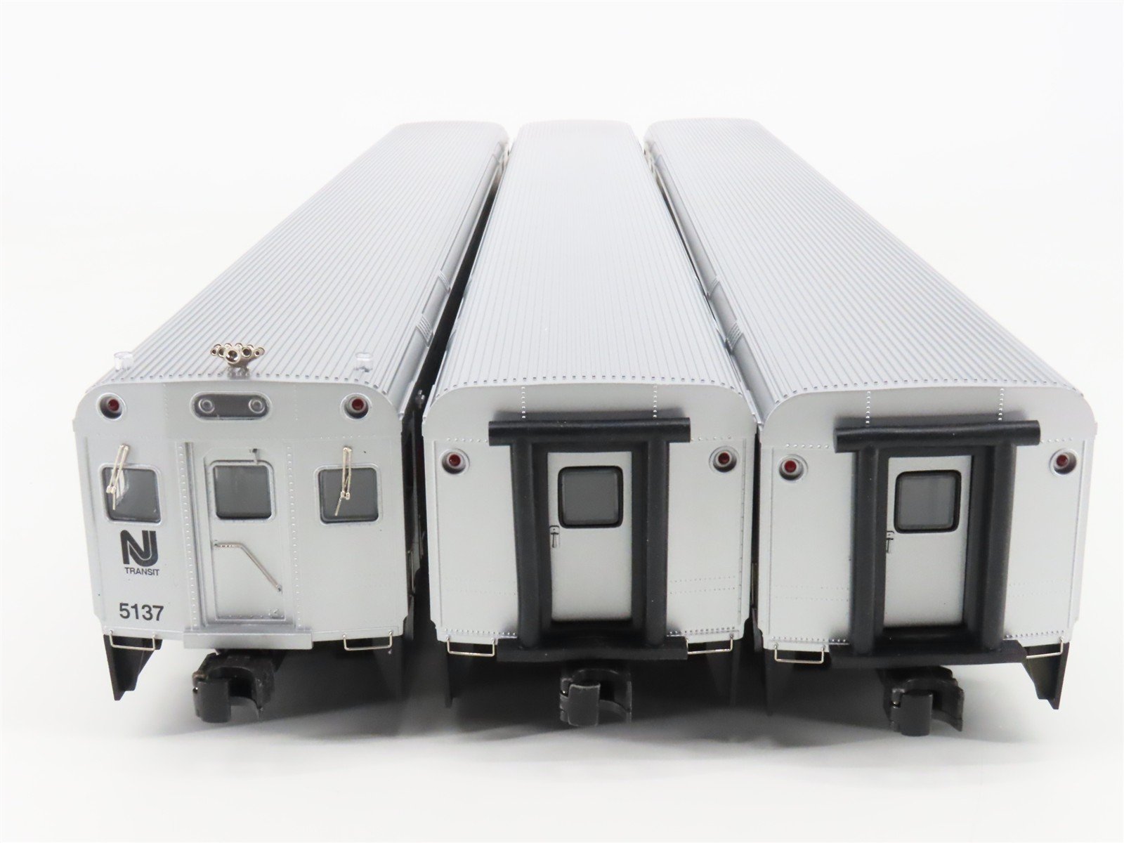 O Gauge 3-Rail Atlas 6215 NJ Transit Comet II Commuter Passenger 3-Car Set