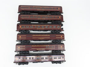 O 3-Rail Williams SM225 PRR Broadway Limited 72' Madison Passenger 6-Car Set