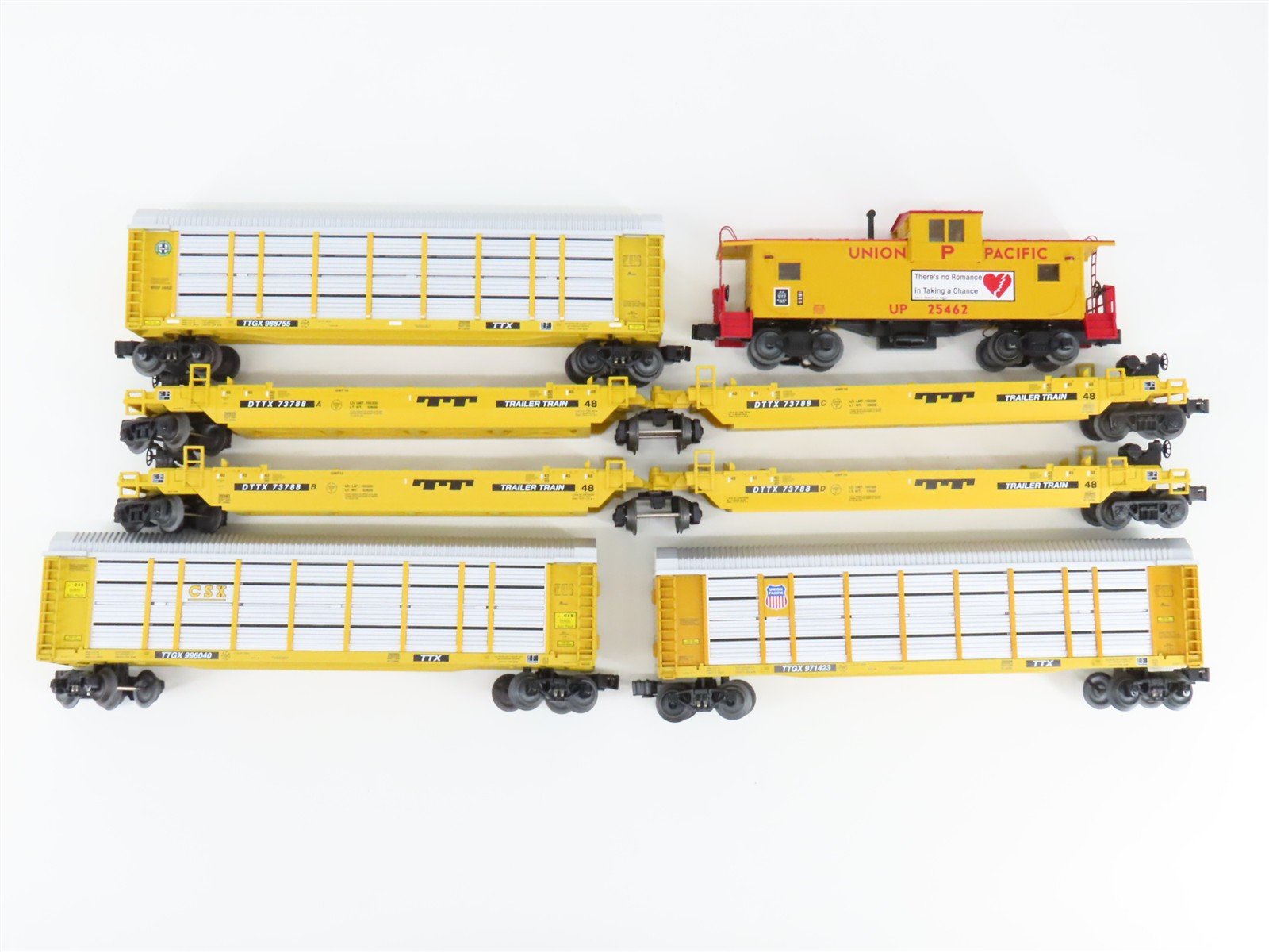 O Gauge 3-Rail Lionel 6-31989 UP Overland Express Diesel Freight Set w/TMCC