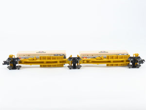 O Gauge 3-Rail Lionel 6-16345 TTUX Southern Pacific Flat Car w/ Trailers Set