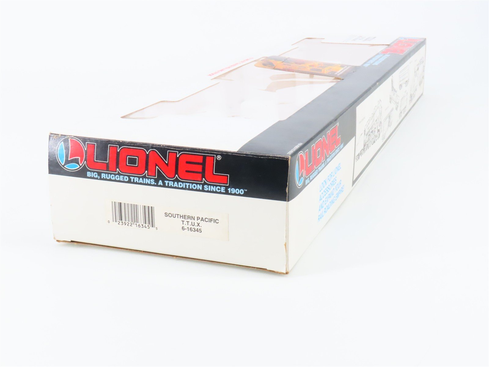 O Gauge 3-Rail Lionel 6-16345 TTUX Southern Pacific Flat Car w/ Trailers Set
