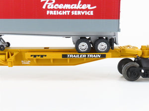 O Gauge 3-Rail Lionel 6-16904 TTUX NYC New York Central Flat Car w/ Trailers