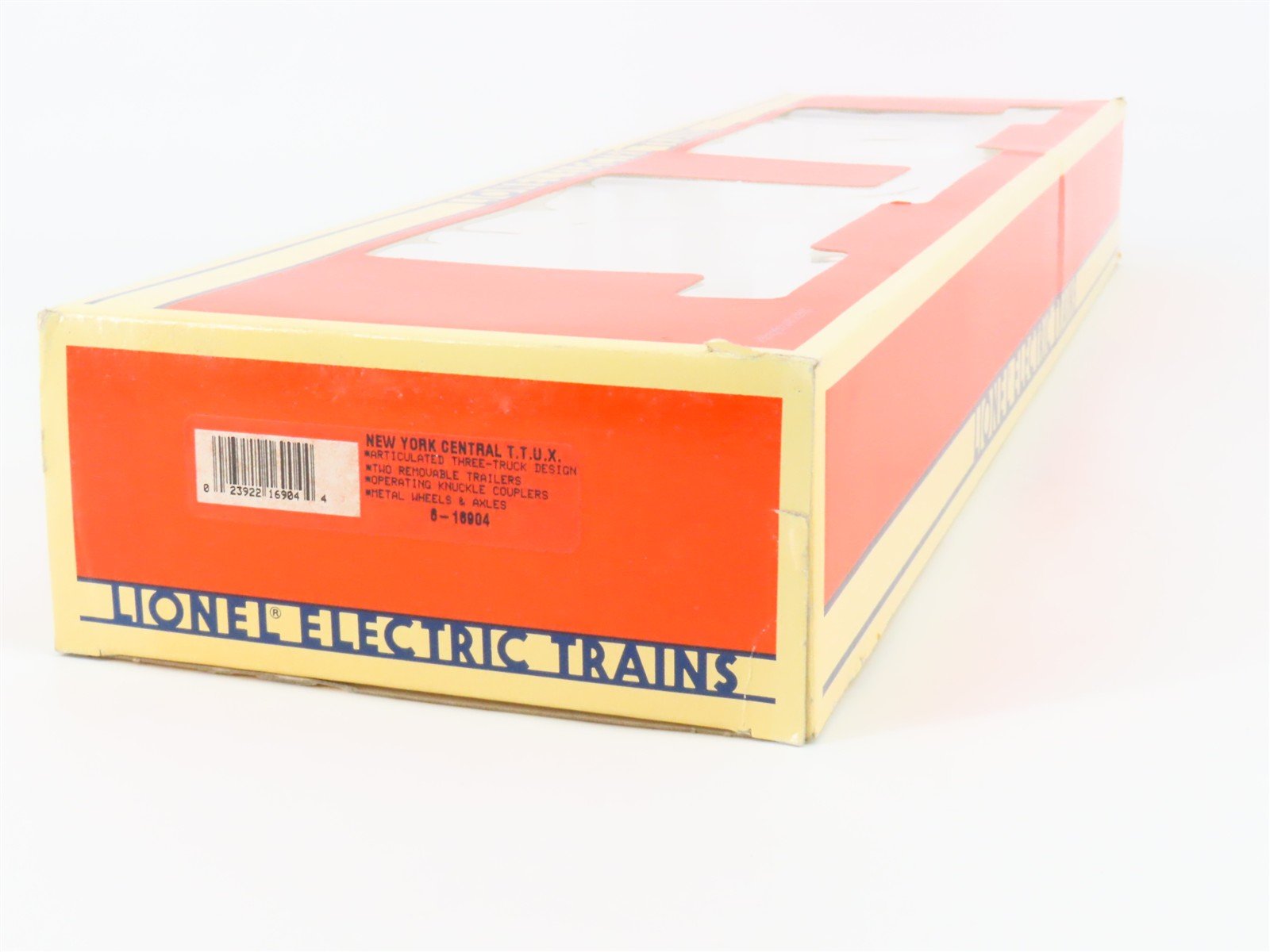 O Gauge 3-Rail Lionel 6-16904 TTUX NYC New York Central Flat Car w/ Trailers