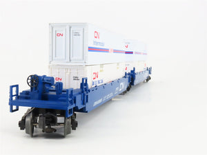 O Gauge 3-Rail Lionel 6-16912 CN Canadian National Flat Car w/ Containers