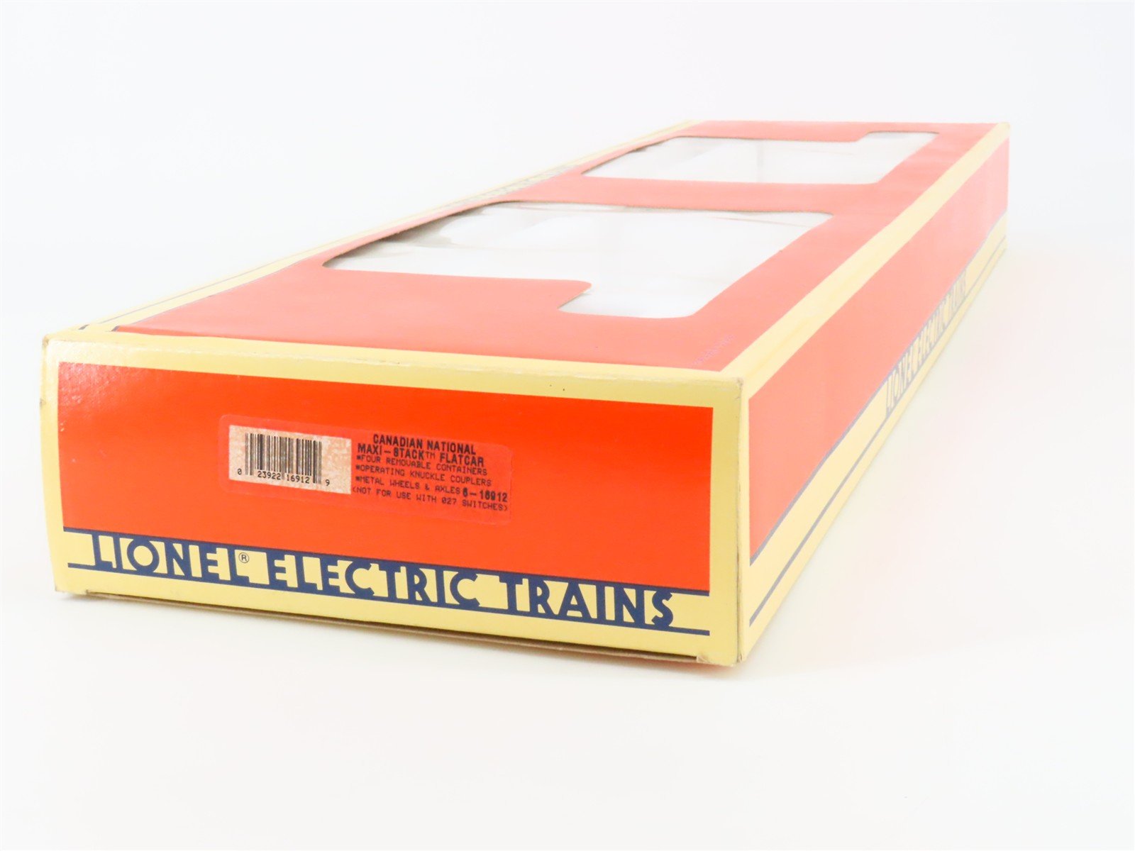 O Gauge 3-Rail Lionel 6-16912 CN Canadian National Flat Car w/ Containers