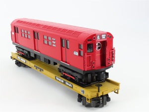 O Gauge 3-Rail MTH 20-98364 ITTX Trailer Train Flat Car #940298 w/ Subway Car