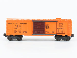 O Gauge 3-Rail Lionel SP UP PFE Pacific Fruit Express Ice Reefer #63521