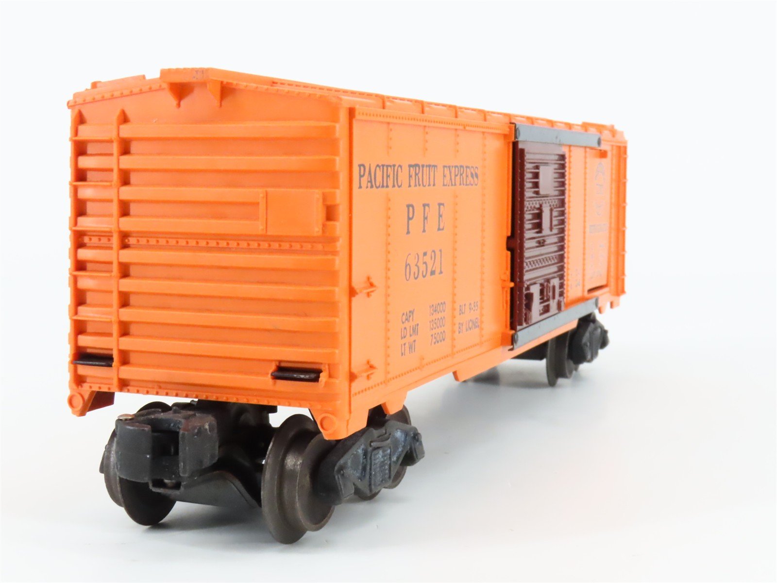 O Gauge 3-Rail Lionel SP UP PFE Pacific Fruit Express Ice Reefer #63521