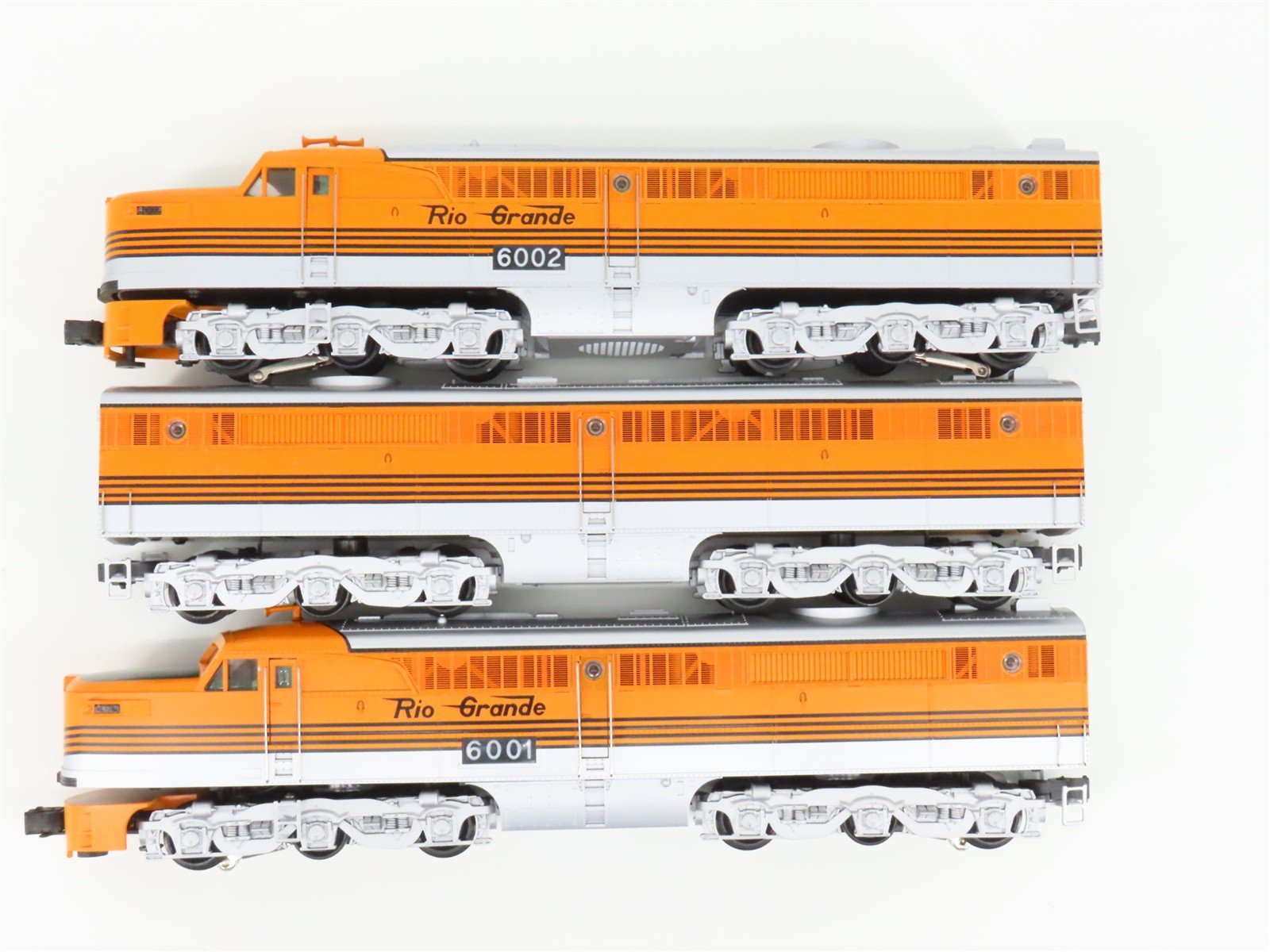 O Gauge 3-Rail Lionel 6-18107 DRGW Rio Grande PA-1 A/B/A Diesel Locomotive Set