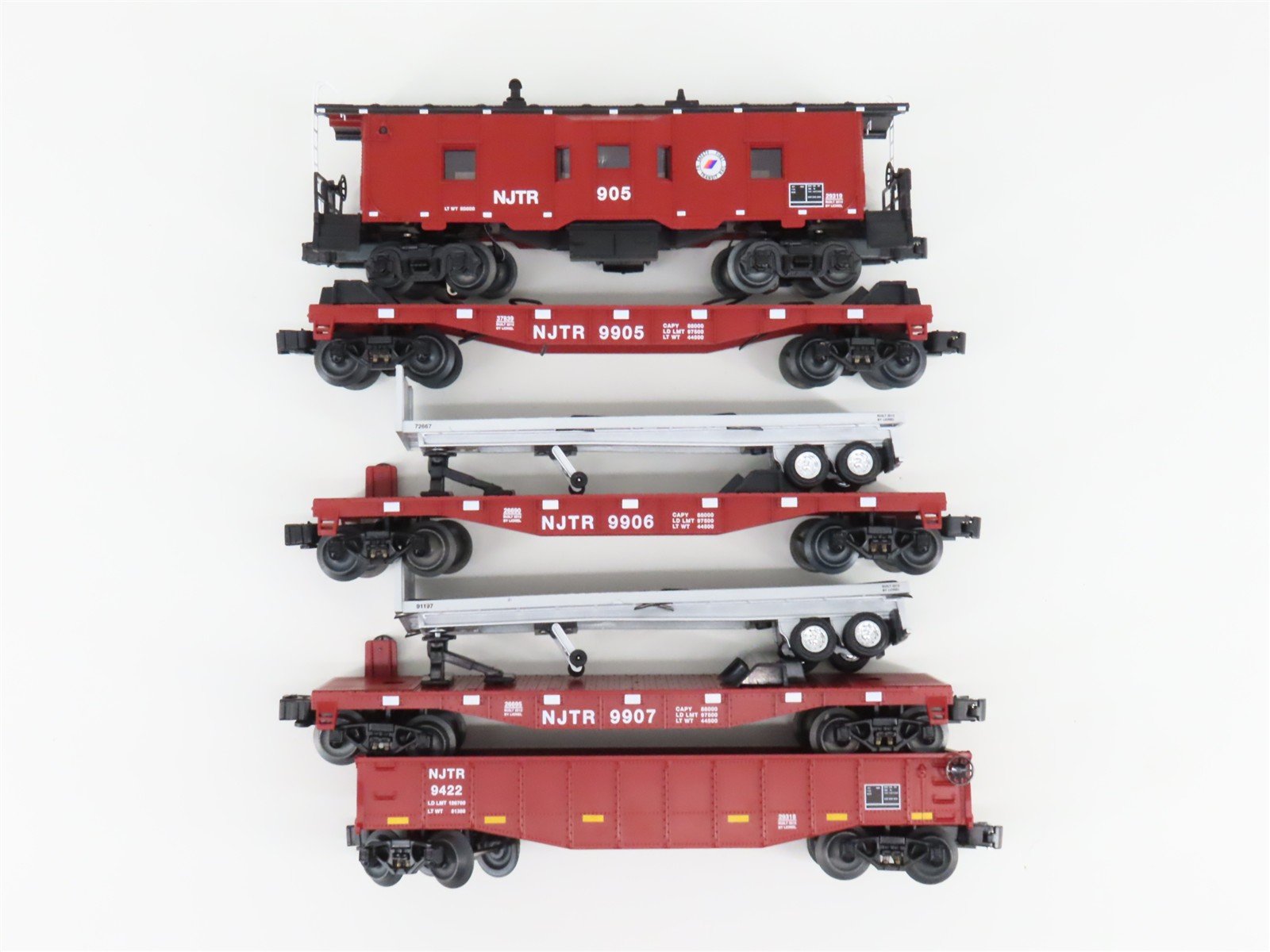 O Gauge 3-Rail Lionel 6-30185 NJ Transit Maintenance of Way Train Diesel Set