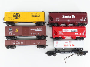O Gauge 3-Rail Lionel 6-11713 ATSF Santa Fe B40-8 Diesel Freight 6-Car Set