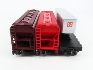 O Gauge 3-Rail Lionel 6-11713 ATSF Santa Fe B40-8 Diesel Freight 6-Car Set