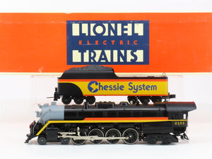 O Gouge 3-Rail Lionel 6-18011 Chessie System 4-8-4 T1 Steam Locomotive #2101