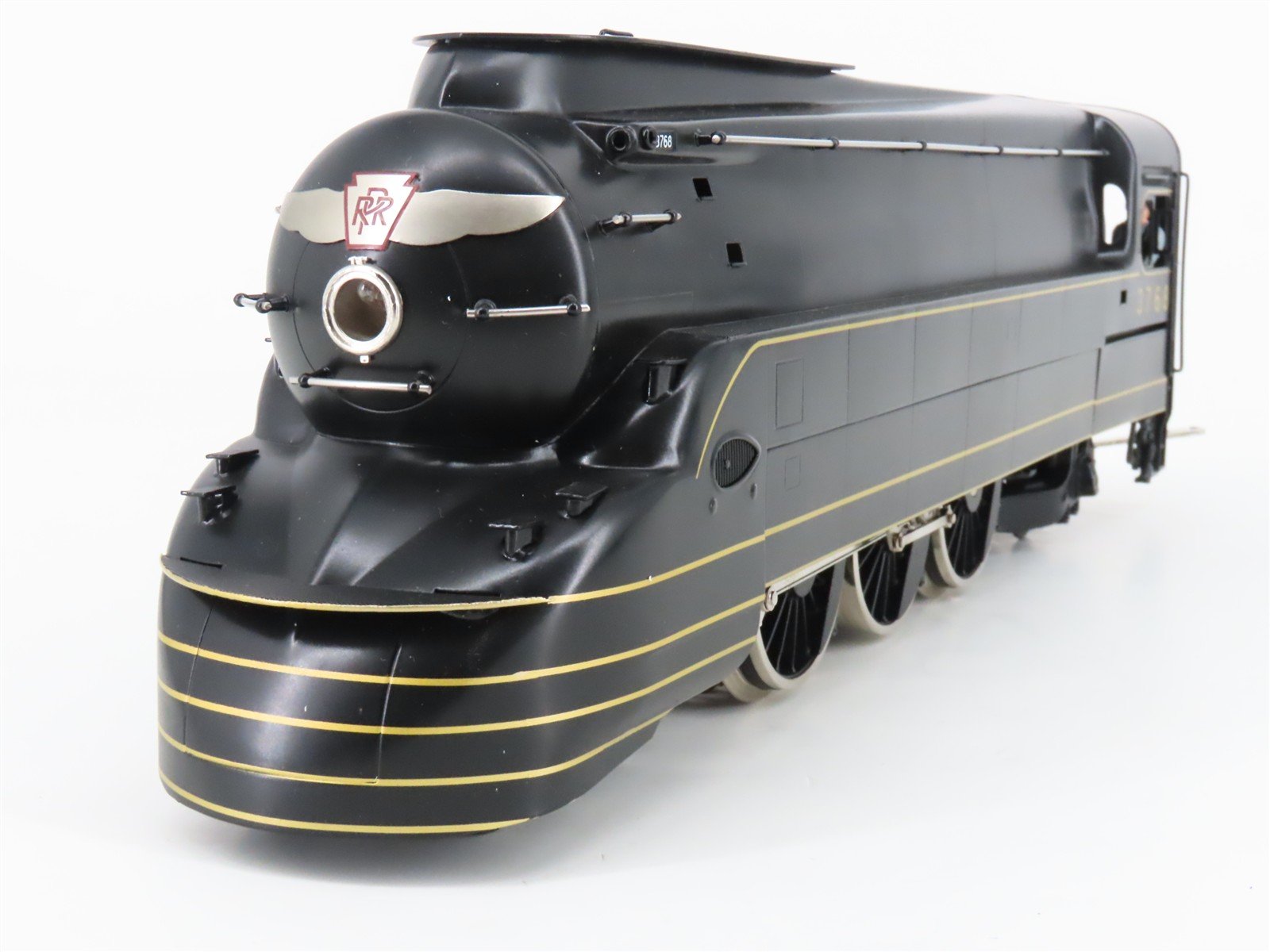 O Gauge 3-Rail Weaver PRR Pennsylvania BRASS 4-6-2 Torpedo Steam Loco #3768