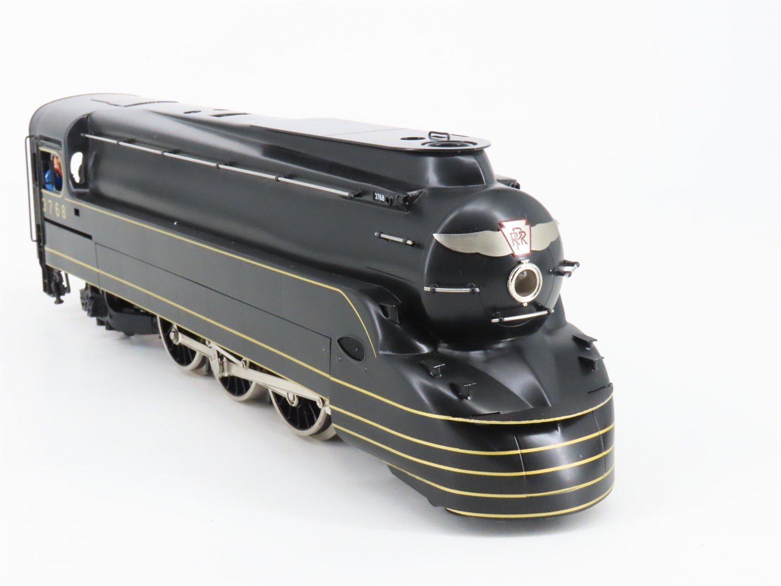 O Gauge 3-Rail Weaver PRR Pennsylvania BRASS 4-6-2 Torpedo Steam Loco #3768