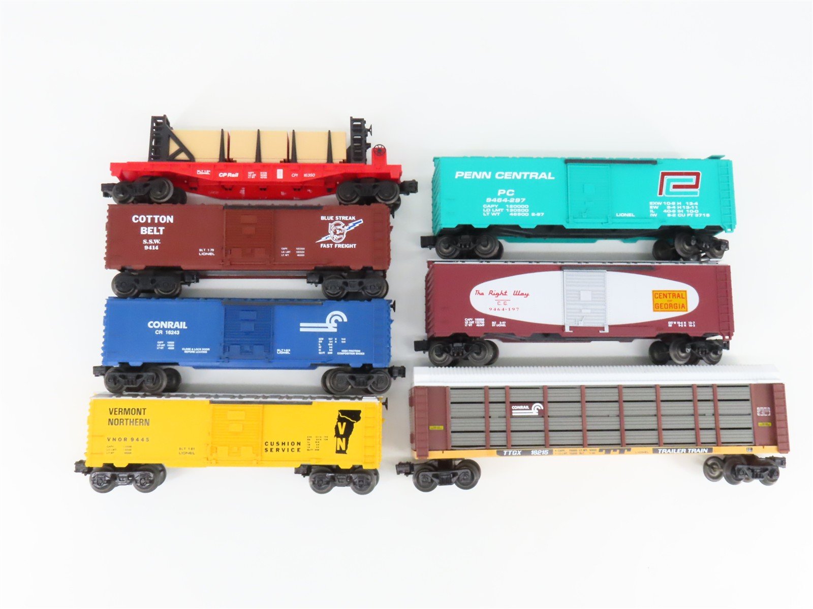 O Gauge 3-Rail Lionel 6-11726 Erie Lackawanna Diesel Freight Set INCOMPLETE