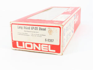 O Gauge 3-Rail Lionel 6-8367 LI Long Island GP20 Diesel Loco #8367 UNPOWERED