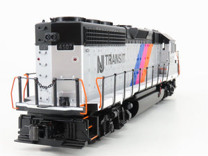 O Gauge 3-Rail MTH 20-2424-3 NJ Transit GP40 Diesel Loco #4107 UNPOWERED