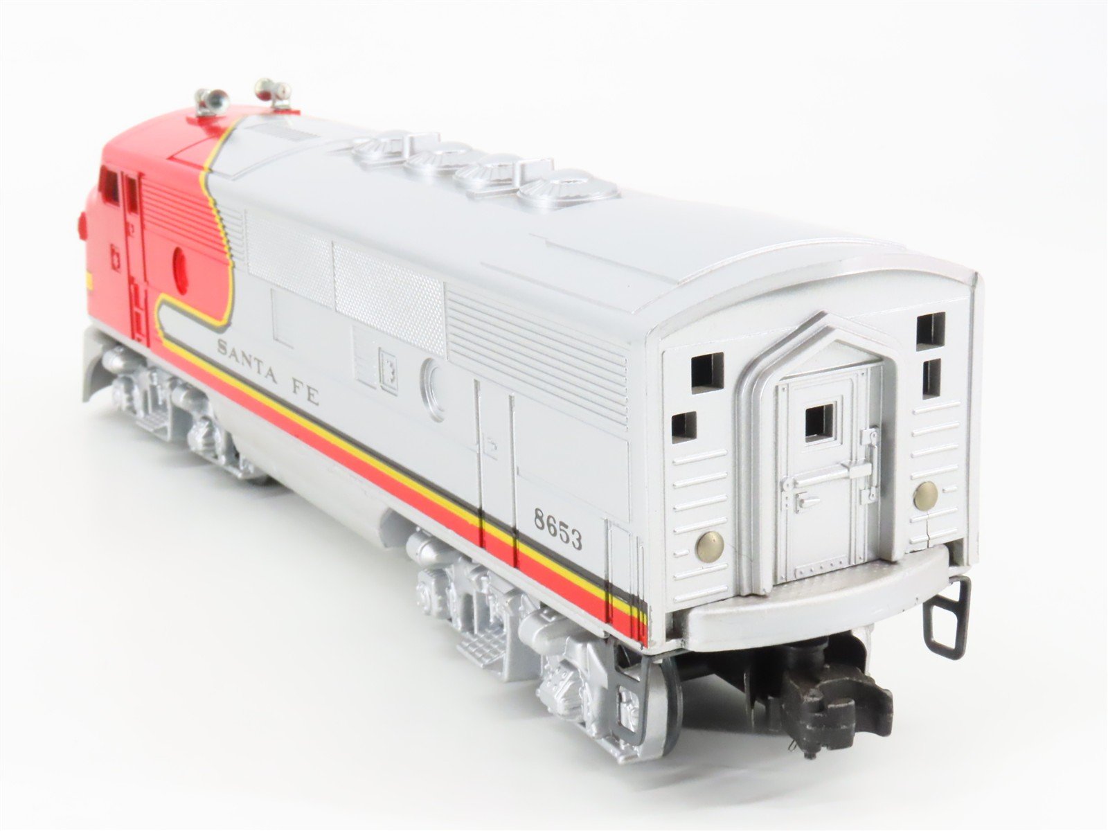 O Gauge 3-Rail Lionel 6-8653 ATSF Santa Fe F3A Diesel Locomotive #8653 UNPOWERED