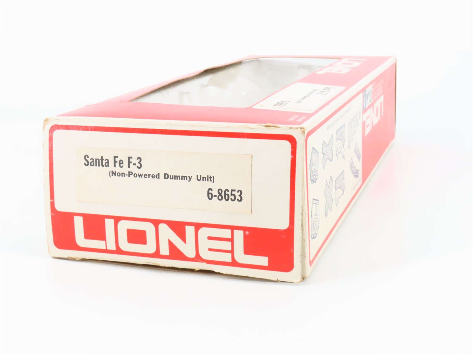 O Gauge 3-Rail Lionel 6-8653 ATSF Santa Fe F3A Diesel Locomotive #8653 UNPOWERED