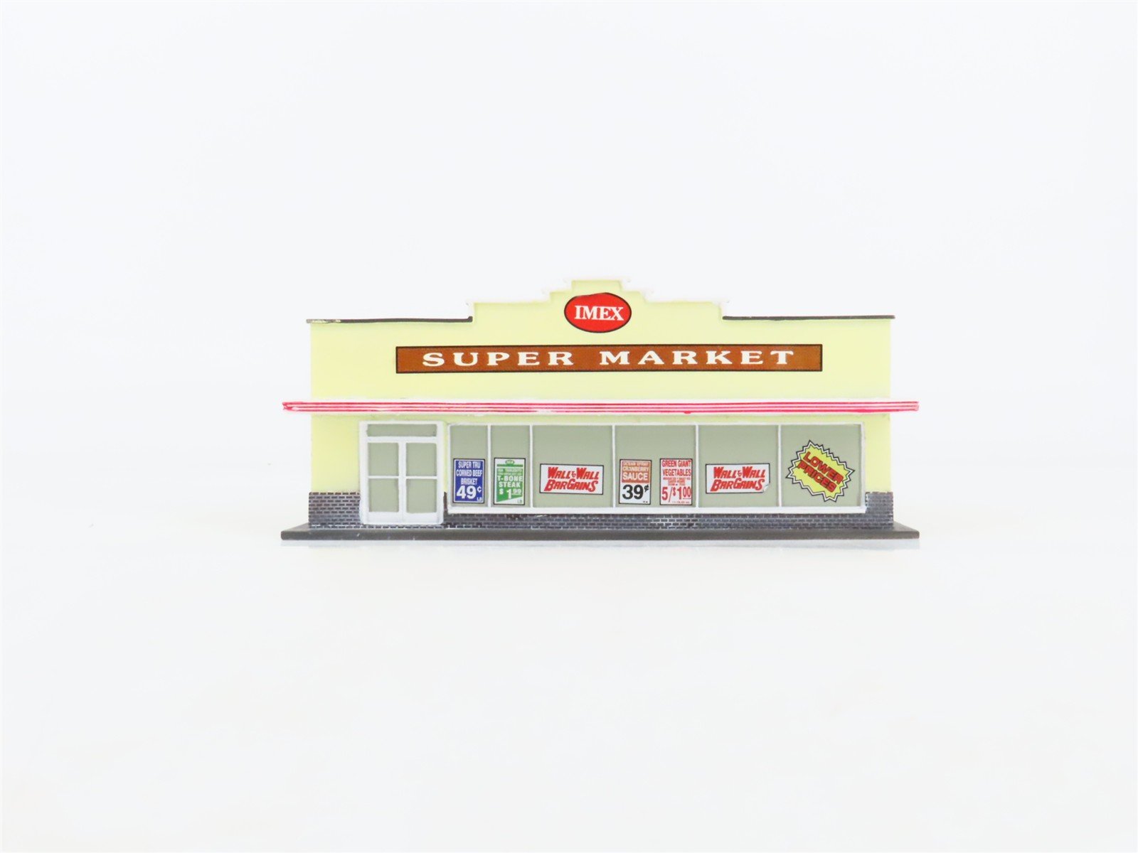 HO 1/87 Scale IMEX Perma-Scene 6110 Supermarket