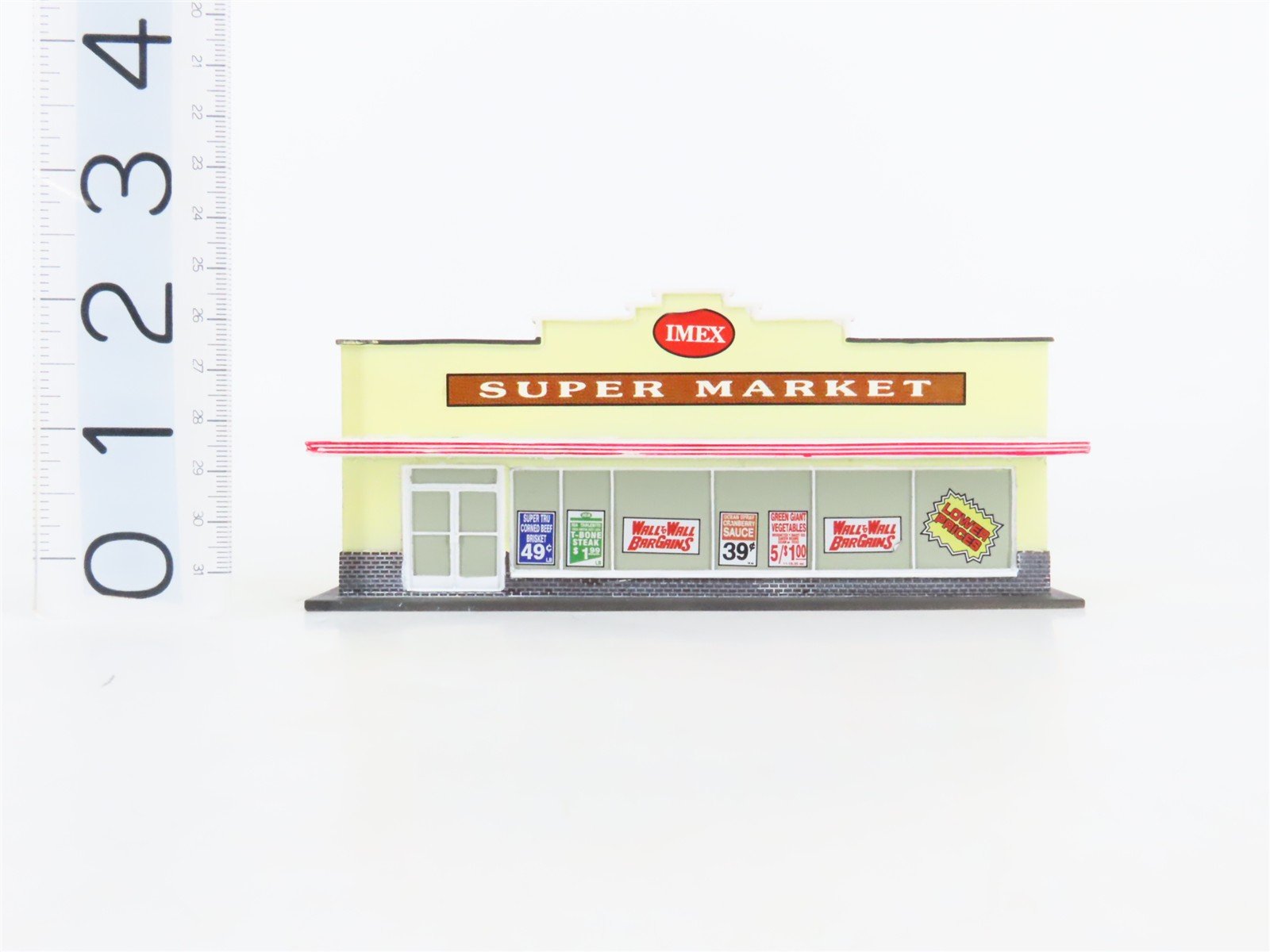 HO 1/87 Scale IMEX Perma-Scene 6110 Supermarket