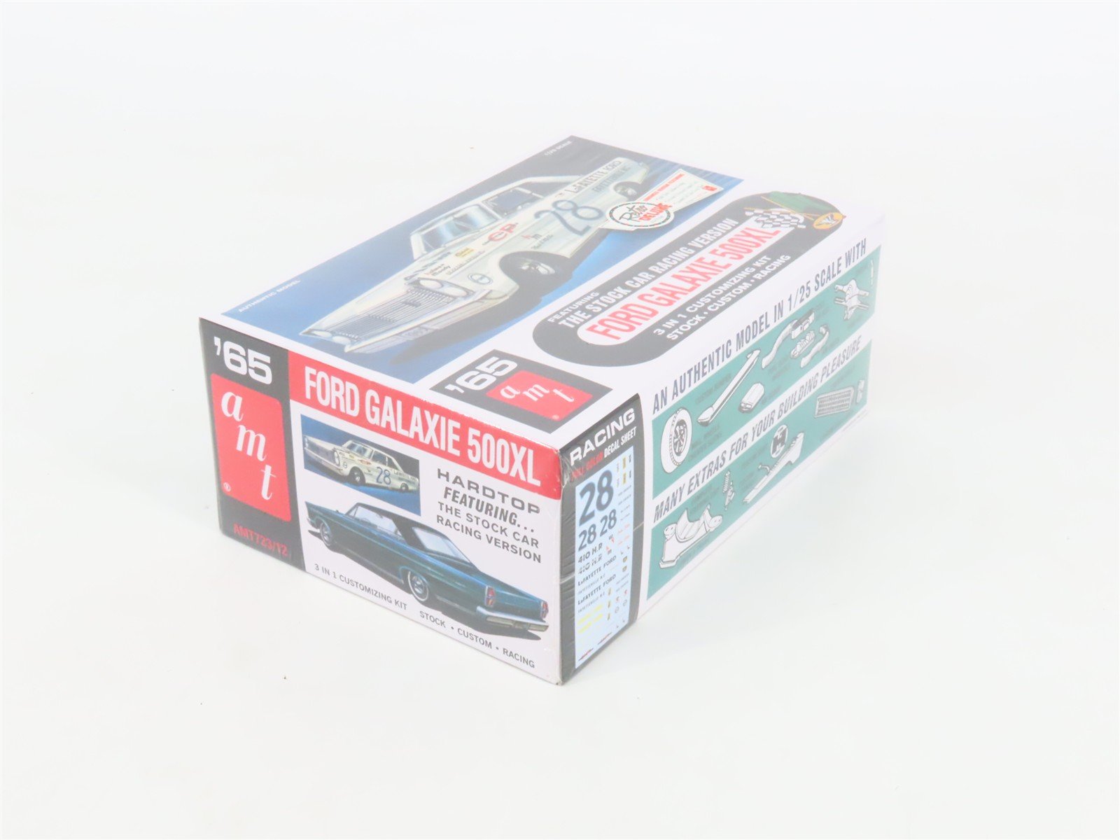 1/25 Scale AMT 3 in 1 Kit AMT723/12 '65 Ford Galaxie 500XL - Sealed
