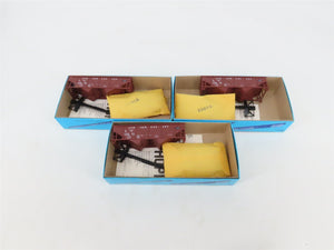LOT of 3 HO Scale Athearn LV Lehigh Valley 2-Bay Open Hopper Car Kits