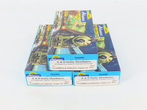 LOT of 3 HO Scale Athearn C&I Cambria & Indiana 2-Bay Open Hopper Car Kits