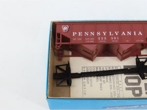 LOT of 3 HO Scale Athearn PRR Pennsylvania 2-Bay Open Hopper Car Kits