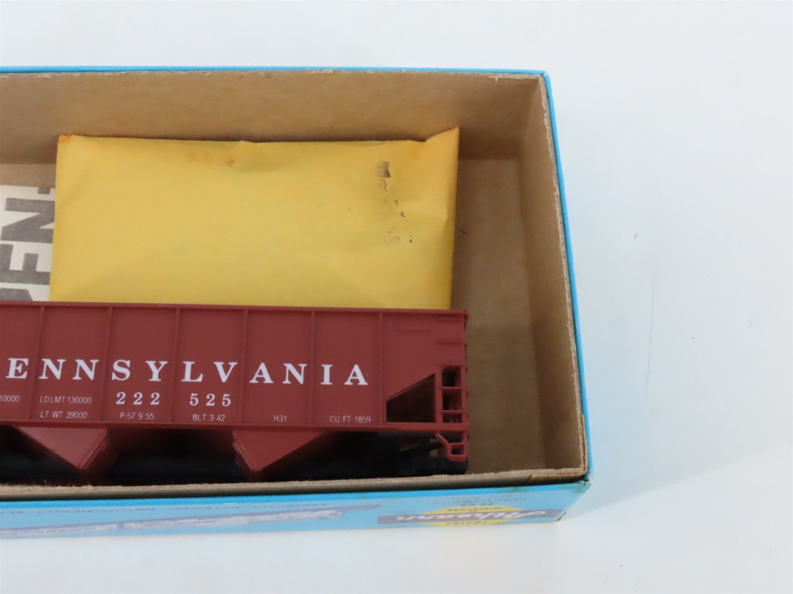 LOT of 3 HO Scale Athearn PRR Pennsylvania 2-Bay Open Hopper Car Kits