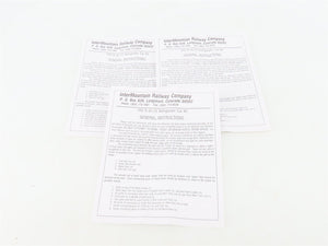 LOT of 3 HO Scale Intermountain FGEX Fruit Growers Express Reefer Cars Kits