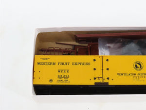 LOT of 4 HO Scale Intermountain WFEX Western Fruit Express Reefer Cars Kits