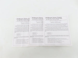 LOT of 3 HO Scale Intermountain NP Northern Pacific Reefer Cars Kits