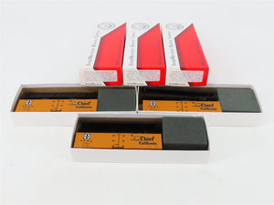 LOT of 3 HO Scale Intermountain SFRD Santa Fe Refrigerator Cars Kits