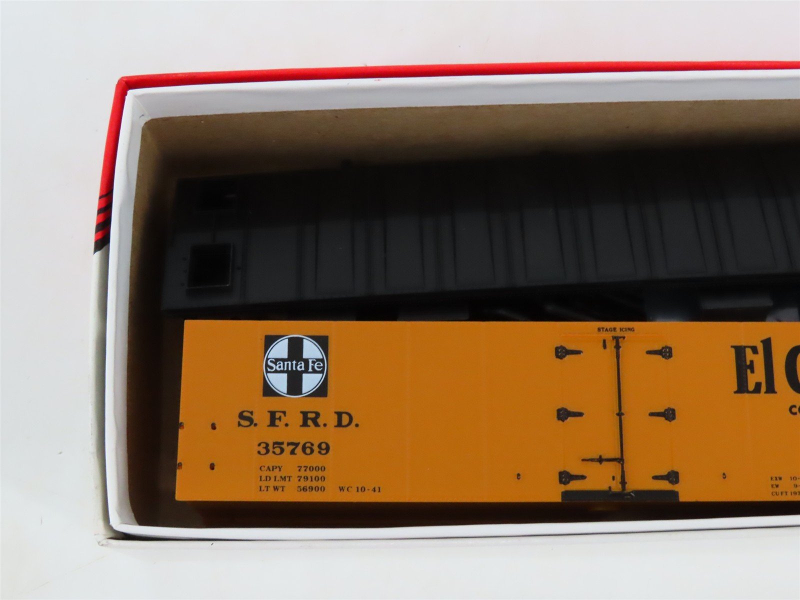LOT of 3 HO Scale Intermountain SFRD Santa Fe Refrigerator Cars Kits