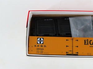LOT of 3 HO Scale Intermountain SFRD Santa Fe Refrigerator Cars Kits