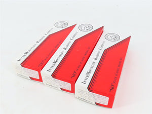 LOT of 3 HO Scale Intermountain SFRD Santa Fe Refrigerator Cars Kits