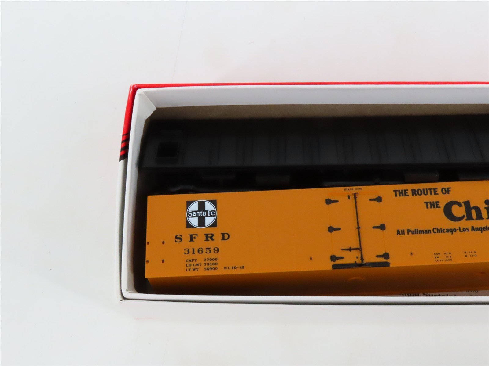 LOT of 3 HO Scale Intermountain SFRD Santa Fe Refrigerator Cars Kits