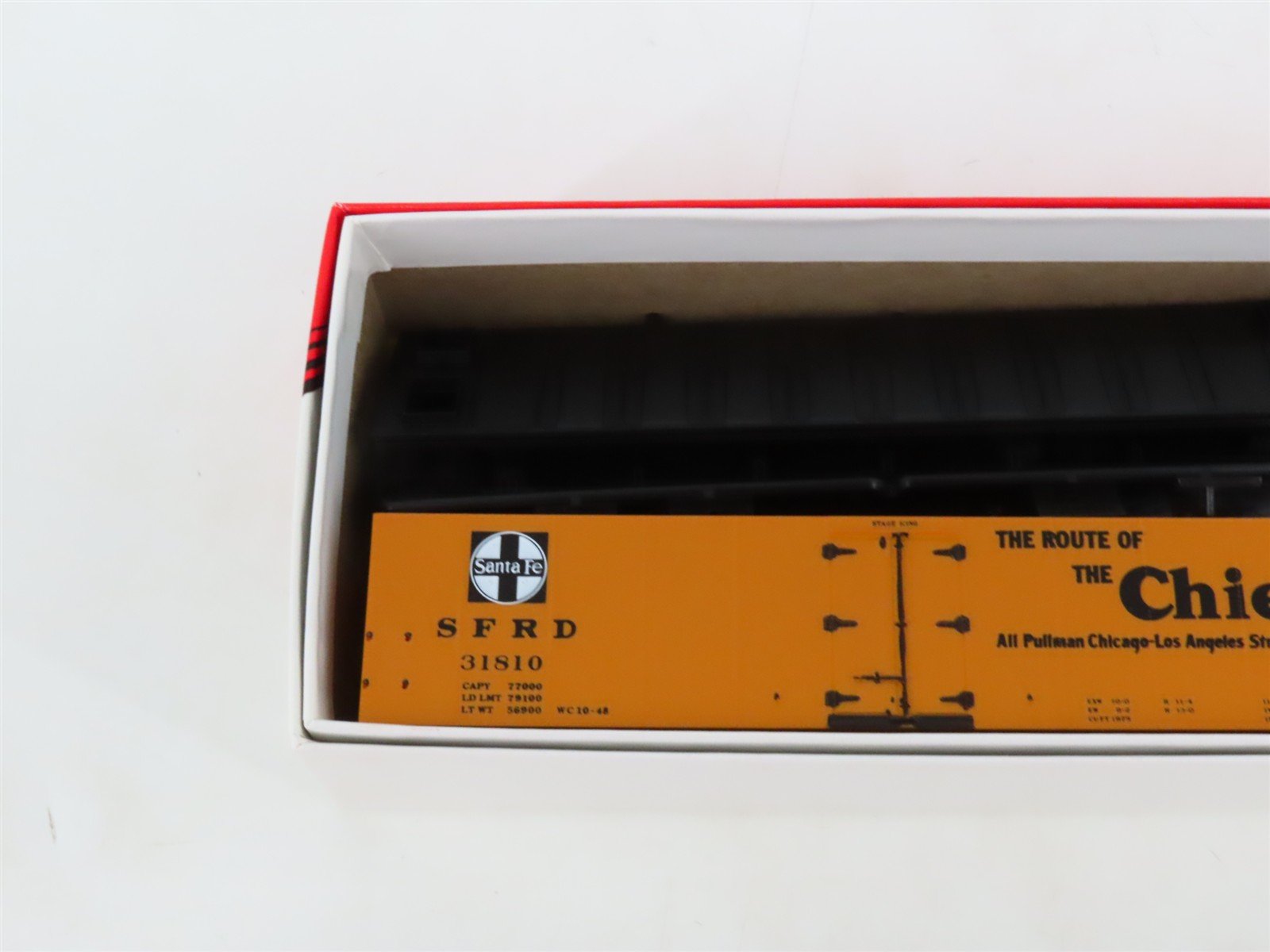 LOT of 3 HO Scale Intermountain SFRD Santa Fe Refrigerator Cars Kits