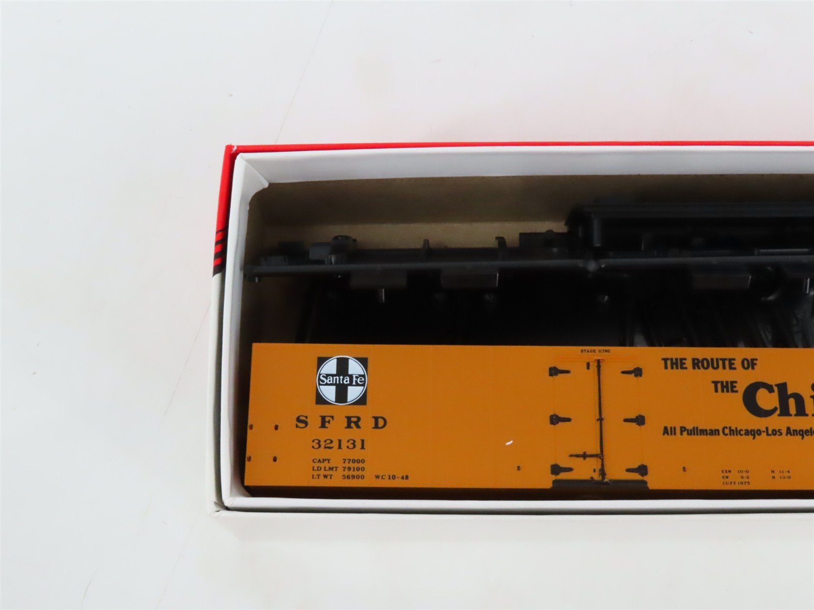 LOT of 3 HO Scale Intermountain SFRD Santa Fe Refrigerator Cars Kits
