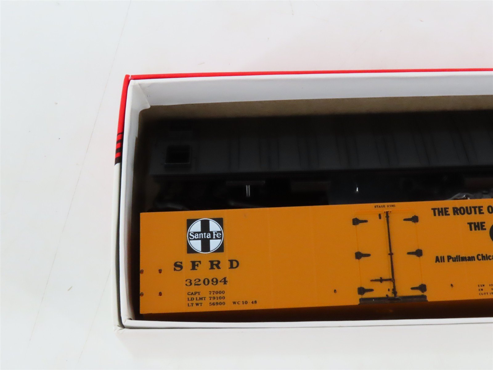LOT of 3 HO Scale Intermountain SFRD Santa Fe Refrigerator Cars Kits