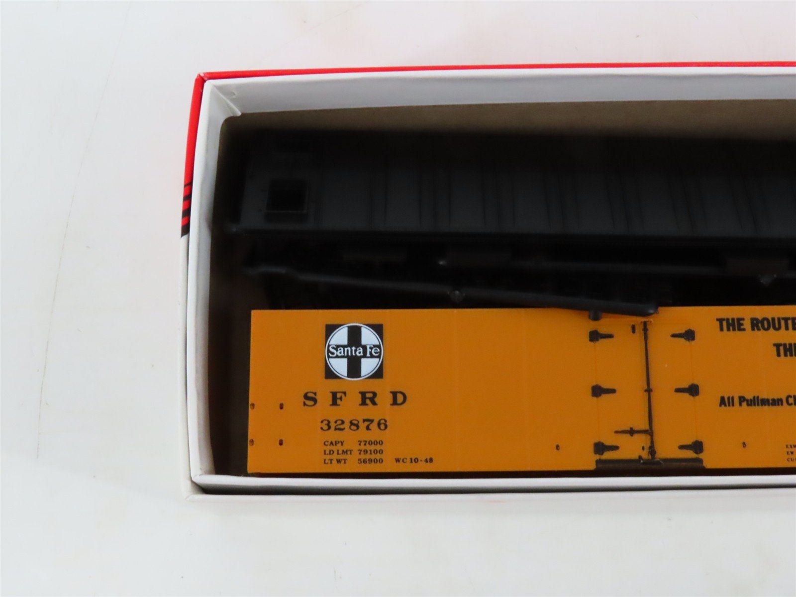 LOT of 3 HO Scale Intermountain SFRD Santa Fe Refrigerator Cars Kits