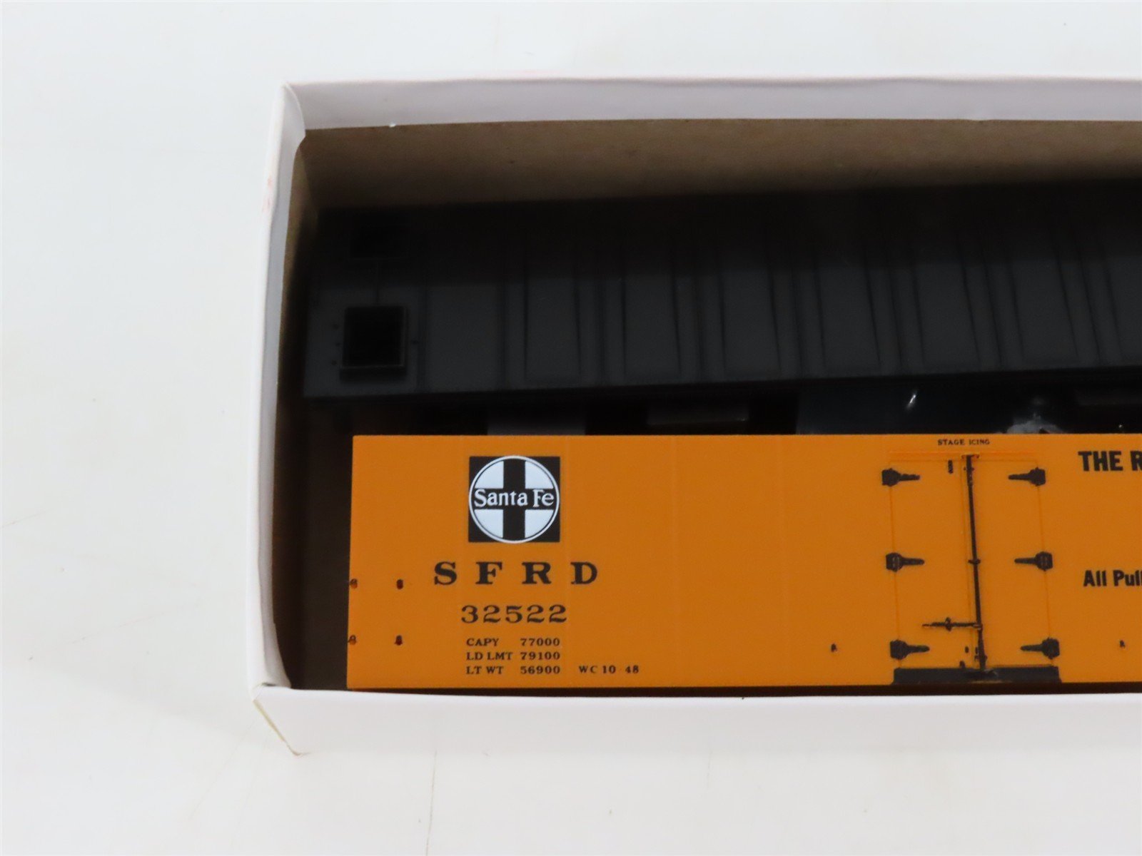 LOT of 3 HO Scale Intermountain SFRD Santa Fe Refrigerator Cars Kits