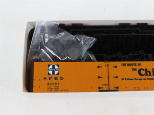 LOT of 3 HO Scale Intermountain SFRD Santa Fe Refrigerator Cars Kits
