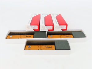LOT of 3 HO Scale Intermountain SFRD Santa Fe Refrigerator Cars Kits