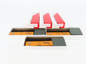 LOT of 3 HO Scale Intermountain SFRD Santa Fe Refrigerator Cars Kits