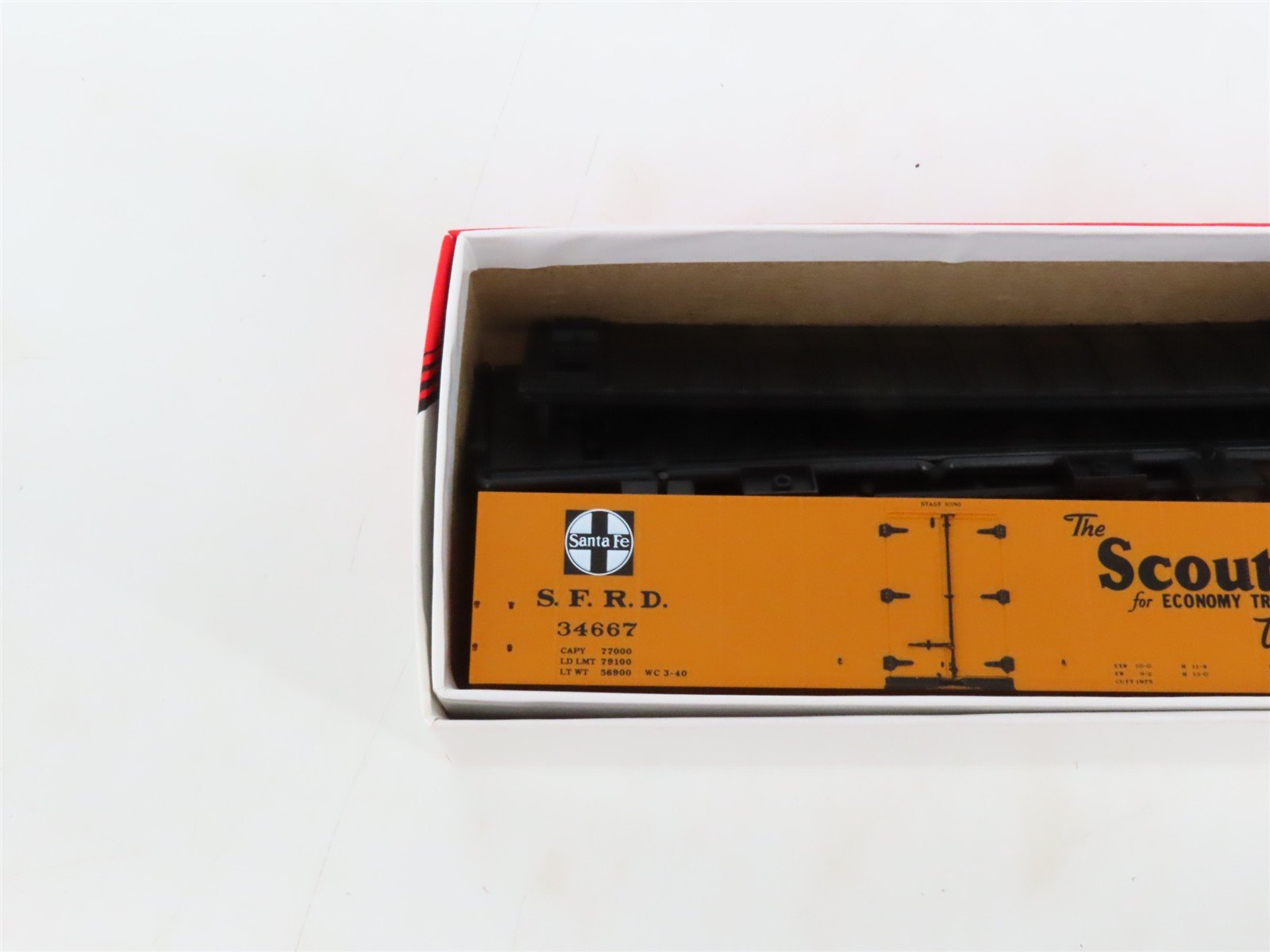LOT of 3 HO Scale Intermountain SFRD Santa Fe Refrigerator Cars Kits